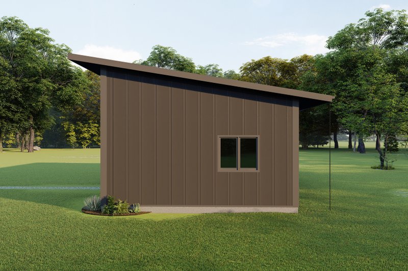 Dream House Plan - Exterior - Other Elevation for Contemporary House Plan #1092-12 - 1 bed, 1 bath
