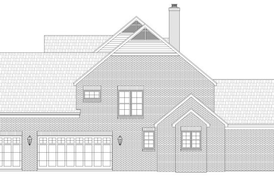 Exterior - Other Elevation 1 for Country House Plan #932-122 - 5 bed, 4.5 bath