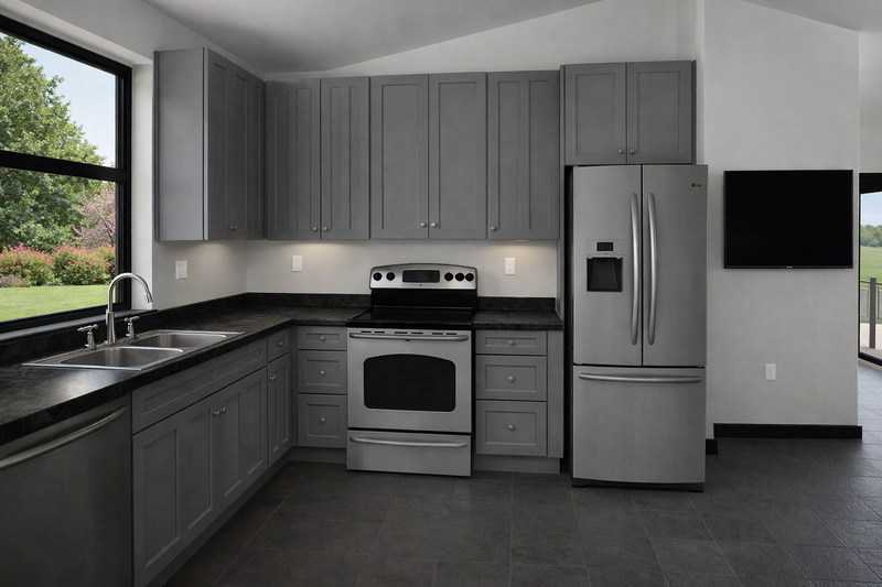 House Blueprint - Interior - Kitchen 1 for Barndominium House Plan #1060-483 - 1 bed, 2 bath