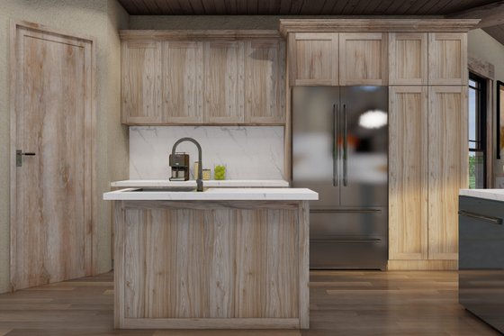 Interior - Kitchen 1 for Craftsman House Plan #17-2377 - 4 bed, 3 bath