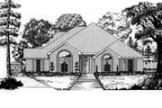 Traditional Style House Plan - 4 Beds 2 Baths 2721 Sq/Ft Plan #62-117 