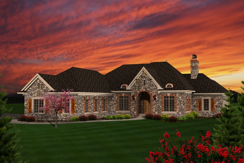 Ranch Style House Plan 3 Beds 3 5 Baths 3164 Sq Ft Plan Ranch Style House Plan 3 Beds 3 5 Baths 3164 Sq Ft Plan