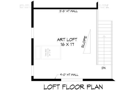 Floor Plan - Other Floor for Beach House Plan #932-1095 - 4 bed, 3 bath