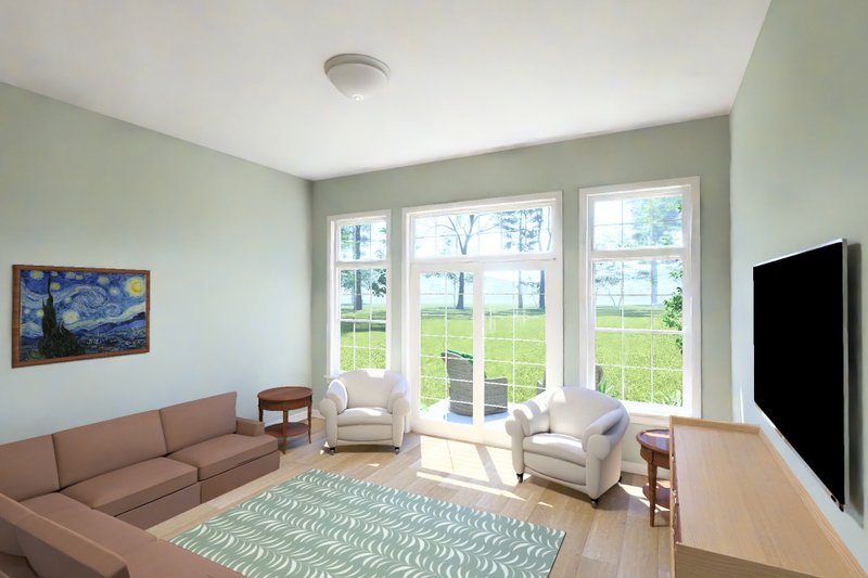Home Plan - Interior - Family Room 1 for Traditional House Plan #513-2442 - 3 bed, 3 bath