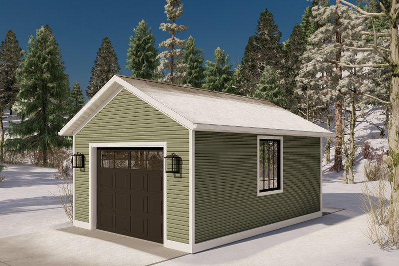 Dream House Plan - Exterior - Front Elevation 3 for Traditional House Plan #1060-161, 0 bath
