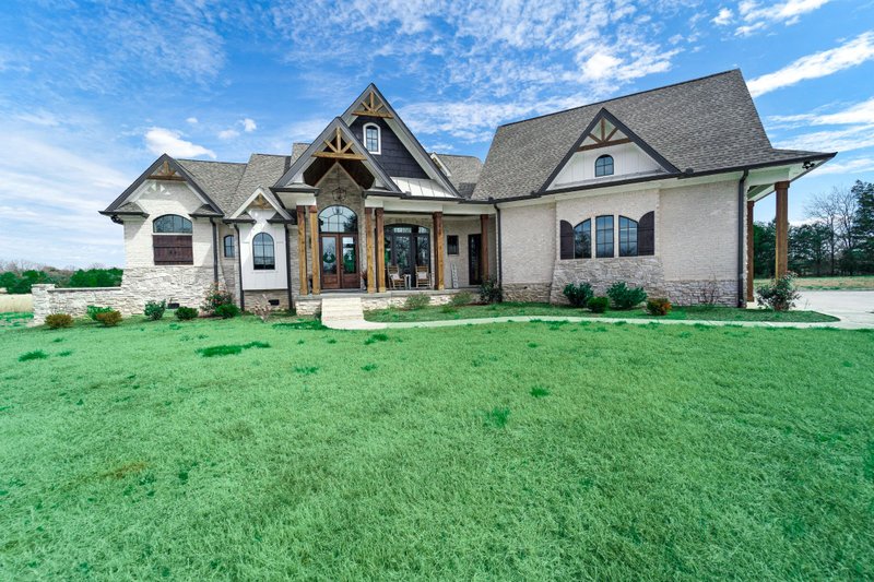 Home Plan - Craftsman Exterior - Front Elevation Plan #54-431