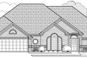 Traditional Exterior - Front Elevation Plan #65-287