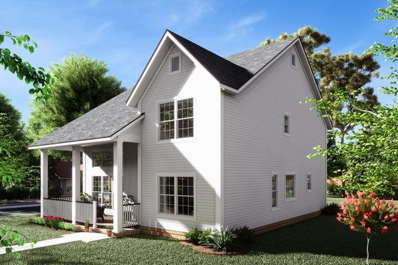 Exterior - Other Elevation for Cottage House Plan #513-2228 - 4 bed, 2.5 bath