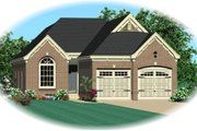 Traditional Style House Plan - 3 Beds 2 Baths 1968 Sq/Ft Plan #81-13905 