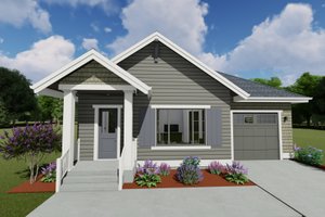 Traditional Exterior - Front Elevation Plan #1069-24