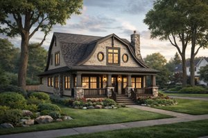 Architectural House Design - Colonial Exterior - Front Elevation Plan #928-241