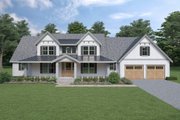 Cottage Style House Plan - 3 Beds 3 Baths 3419 Sq/Ft Plan #1070-72 