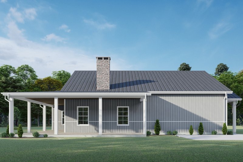 House Design - Exterior - Other Elevation 1 for Barndominium House Plan #1092-39 - 2 bed, 2 bath