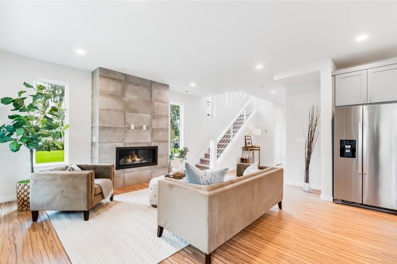 Architectural House Design - Interior - Family Room for Contemporary House Plan #1066-88 - 4 bed, 2.5 bath