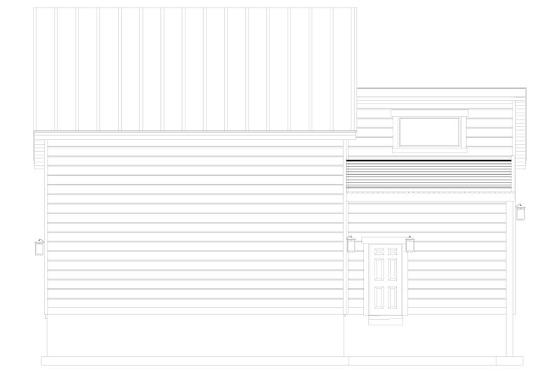 Architectural House Design - Exterior - Other Elevation for Modern House Plan #1060-117 - 1 bed, 1.5 bath