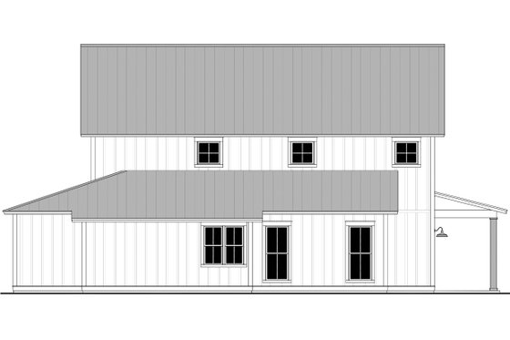 Exterior - Other Elevation for Barndominium House Plan #430-259 - 4 bed, 3.5 bath