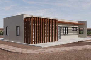 Exterior - Other Elevation for Contemporary House Plan #1106-42 - 2 bed, 2 bath