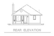 Traditional Style House Plan - 2 Beds 2 Baths 1000 Sq/Ft Plan #18-1040 