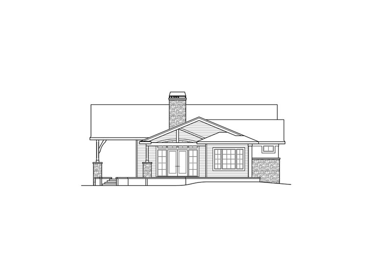 Dream House Plan - Exterior - Other Elevation for European House Plan #124-1062 - 3 bed, 3.5 bath