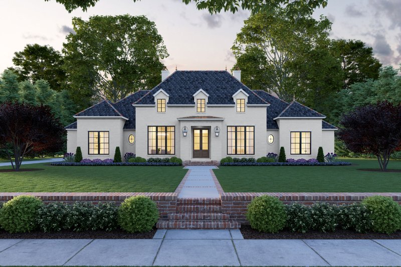 Architectural House Design - Southern Exterior - Front Elevation Plan #1074-11