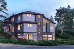 Exterior - Other Elevation for European House Plan #1066-74 - 5 bed, 4.5 bath