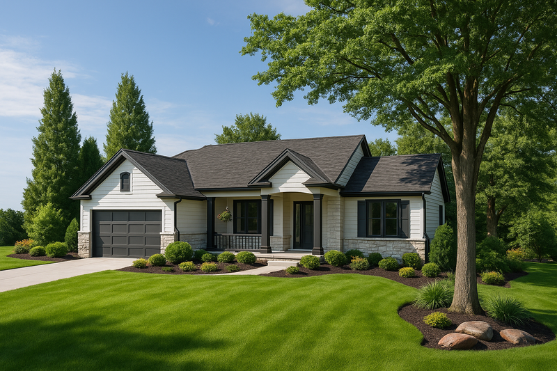 Home Plan - Traditional Exterior - Front Elevation Plan #20-619