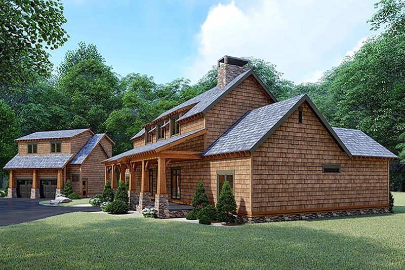 Architectural House Design - Right Side