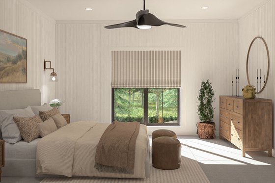 Interior - Master Bedroom for Cottage House Plan #455-348 - 4 bed, 4.5 bath