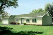 Ranch Style House Plan - 3 Beds 2 Baths 1938 Sq/Ft Plan #1-1382 