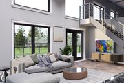 Contemporary Style House Plan - 3 Beds 2.5 Baths 2289 Sq/Ft Plan #932-1314 