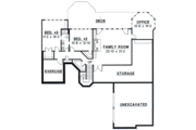 European Style House Plan - 3 Beds 3 Baths 3971 Sq/Ft Plan #67-217 