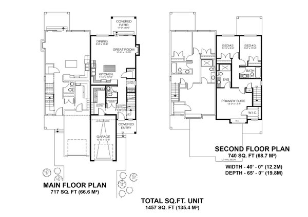 House Design - Floor Plan - Main Floor for Farmhouse House Plan #1100-182 - 6 bed, 5 bath