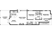 Craftsman Style House Plan - 5 Beds 3.5 Baths 2140 Sq/Ft Plan #126-202 