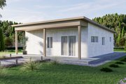 Modern Style House Plan - 2 Beds 2 Baths 745 Sq/Ft Plan #1106-64 