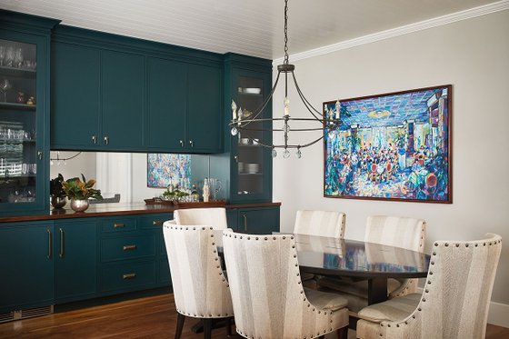 Interior - Dining Room for Farmhouse House Plan #928-344 - 3 bed, 2.5 bath