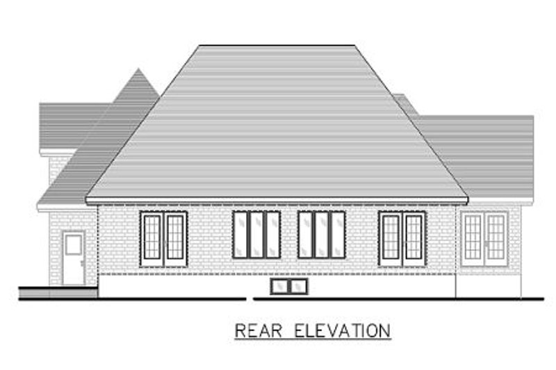European Style House Plan - 2 Beds 2 Baths 1980 Sq/Ft Plan #138-145 ...