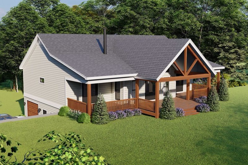 House Plan Design - Photo 2 for Traditional House Plan #932-741 - 3 bed, 2 bath