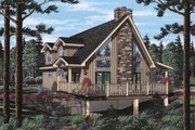 Cottage Style House Plan - 2 Beds 2 Baths 1550 Sq/Ft Plan #126-217 