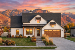 Farmhouse Exterior - Front Elevation Plan #1096-108