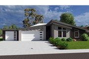 Contemporary Style House Plan - 4 Beds 2.5 Baths 2437 Sq/Ft Plan #1111-10 