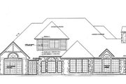 European Style House Plan - 4 Beds 3.5 Baths 2902 Sq/Ft Plan #310-184 