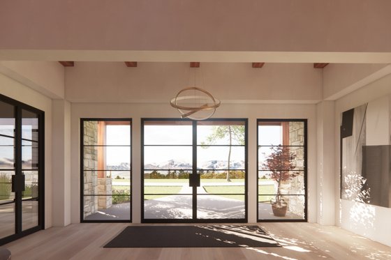 Interior - Entry for Country House Plan #1096-43 - 4 bed, 4.5 bath
