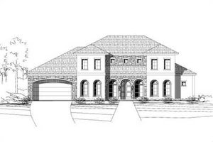 Traditional Exterior - Front Elevation Plan #411-177