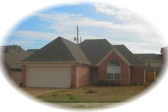 Exterior - Front Elevation for European House Plan #81-1407 - 3 bed, 2 bath