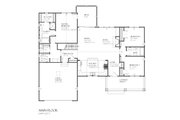 Traditional Style House Plan - 4 Beds 3.5 Baths 2467 Sq/Ft Plan #901-47 