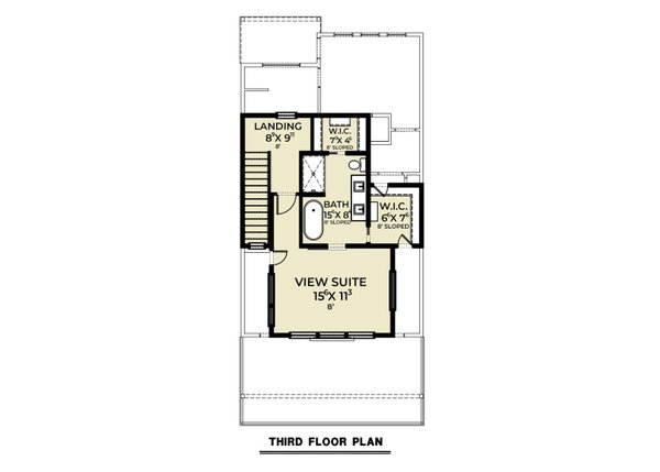 Contemporary Floor Plan - Other Floor Plan #1070-235
