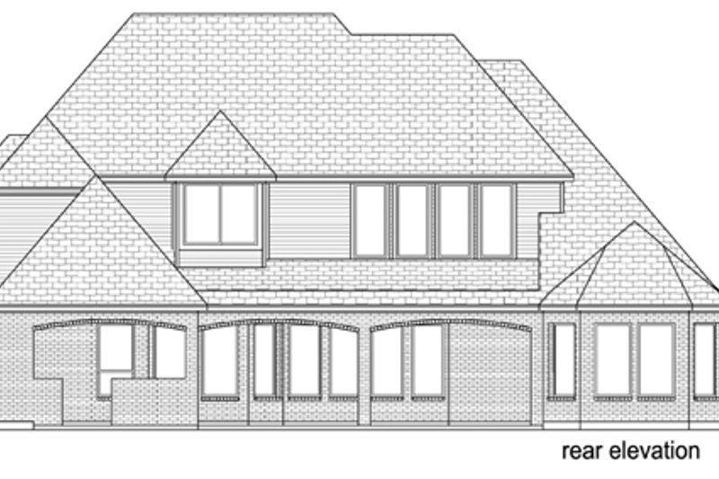 European Style House Plan - 4 Beds 4 Baths 4053 Sq/Ft Plan #84-508 ...