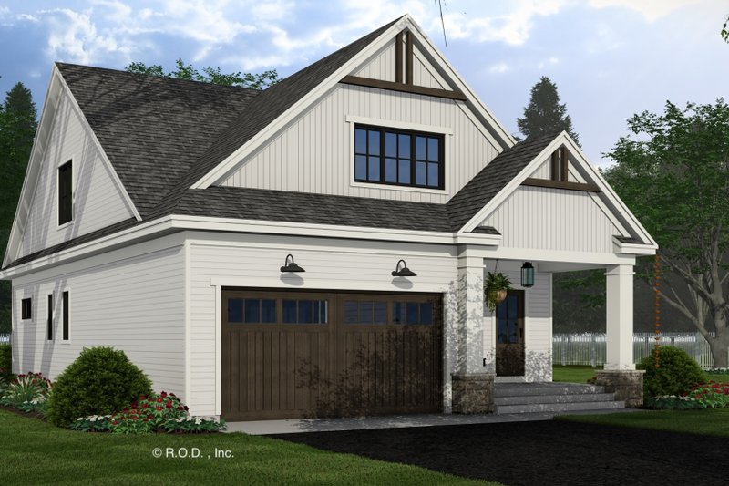House Plan Design - Exterior - Front Elevation 4 for Farmhouse House Plan #51-1284 - 3 bed, 3.5 bath