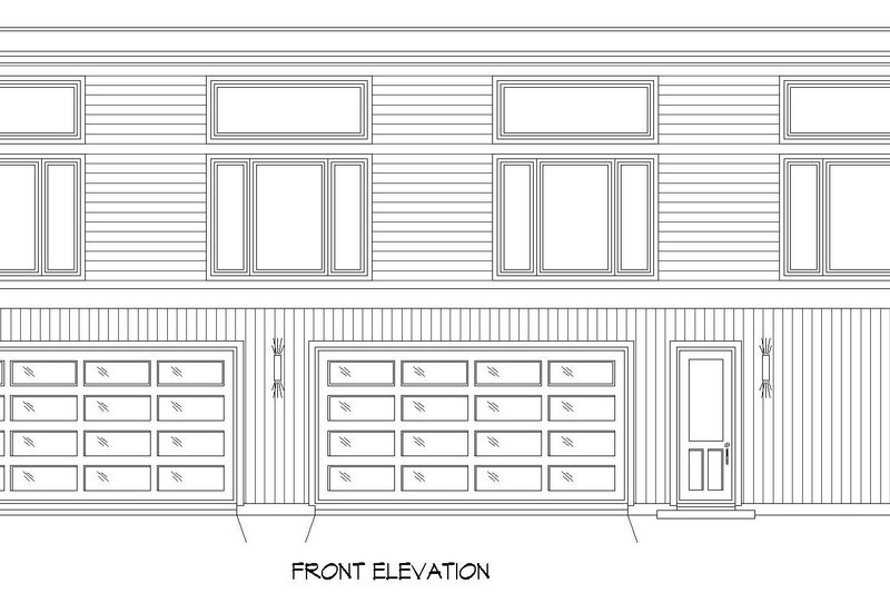 Home Plan - Exterior - Front Elevation 3 for Traditional House Plan #932-491 - 2 bed, 1 bath