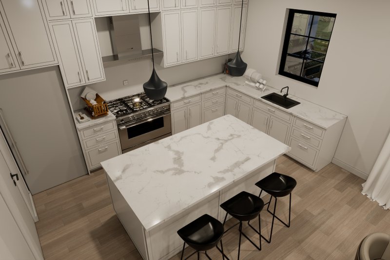 Home Plan - Interior - Kitchen 1 for Farmhouse House Plan #1112-4 - 4 bed, 4 bath
